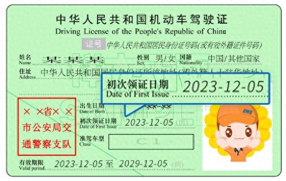 中华人民共和国机动车驾驶证，一起来看看吧